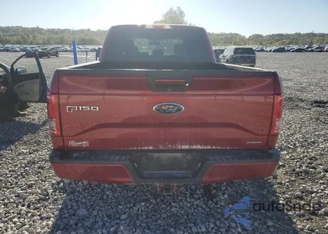 2016 Ford F150 Supercrew из США, поврежденный, VIN 1FTFW1EF6GFA25391